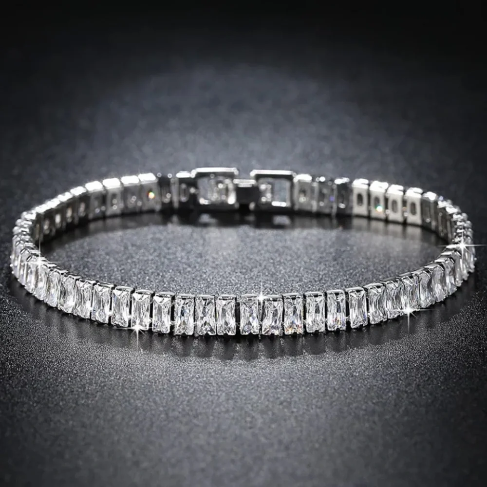 NEW LUXURY BANGLE 925 STERLING SILVER BRACELET, NICE BRACELET, CUTE BRACELET - Picture 4 of 7